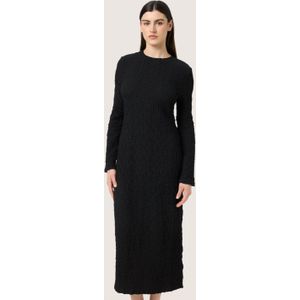 Jersey jurk Straight fit Blac