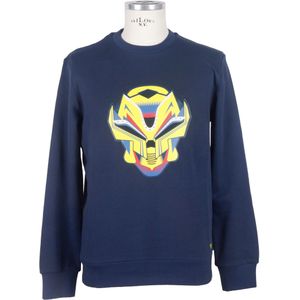 Bikkembergs Heren Trui Blauw Katoen