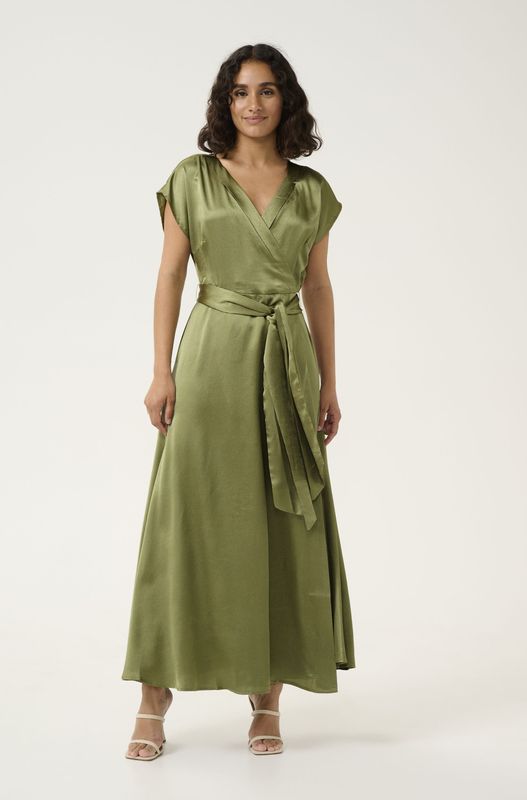 Cream Avondjurk 'CR Loretta'  kaki