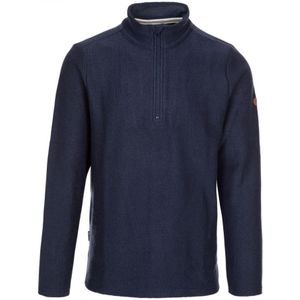 Trespass Heren Taddingley Half Zip Sweatshirt (Marine) - Maat XL