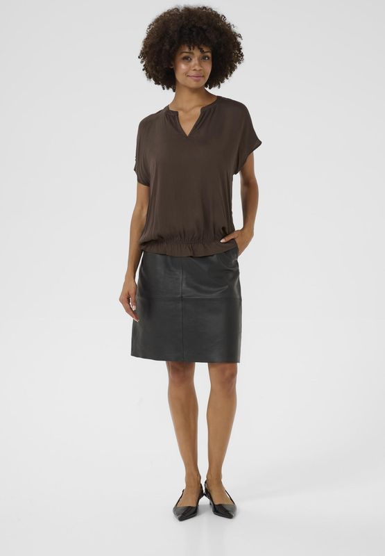 CULTURE Blouse 'CUpania Dana'  chocoladebruin