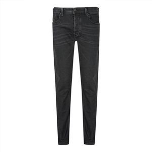 Diesel - Larkee R4Q80 - Jeans - Zwart - Normale Taille - Taps Toelopende Pijpen
