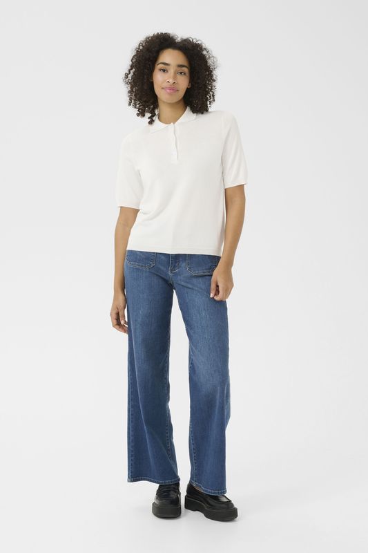 Kaffe - Poloshirt - Wit