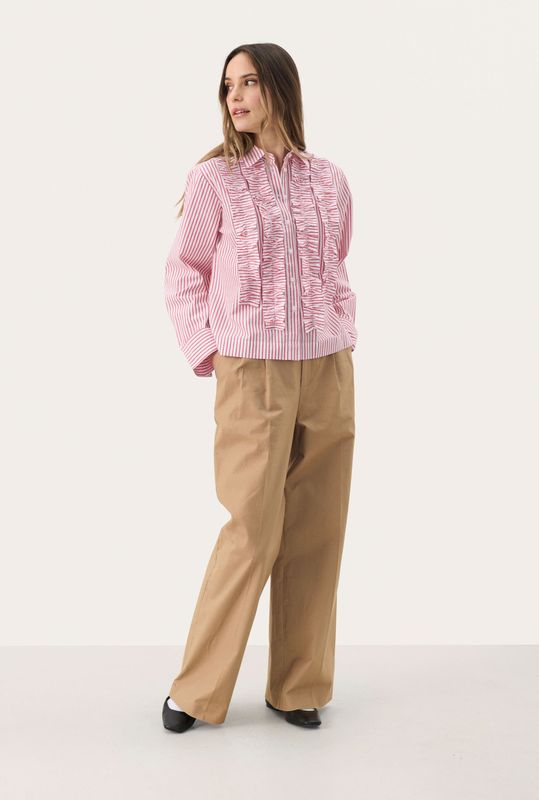 Part Two, Dames, Blouses & Shirts, Veelkleurig, Maat: S Katoen,