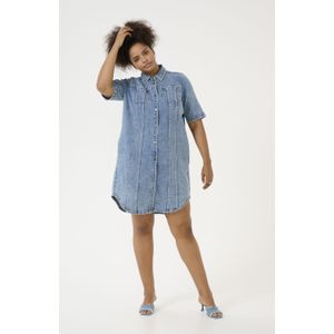 Denim Jurk Regular fit blue