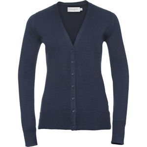Russell Collectie Dames/Dames V-hals Gebreid Vest (Franse marine)
