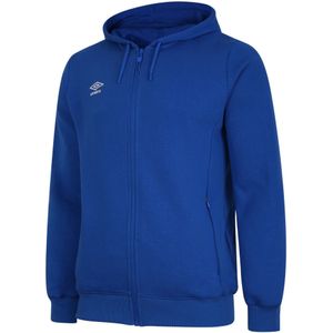 Umbro Heren Club Leisure Hoodie (Koningsblauw/Wit)