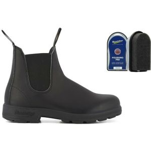 Blundstone #510 zwart leren Chelsea-laars met polijstpad