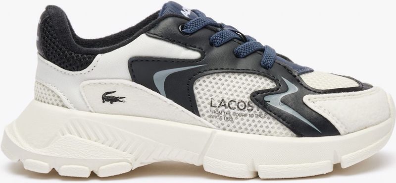 Lacoste - L003 Neo - Jongensschoenen - Gebroken Wit - Lifestyle Sneaker