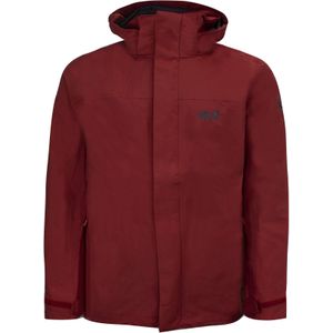 Jack Wolfskin - Highland - Heren Jas - Bordeauxrood