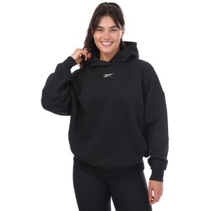 Reebok Lux Oversized Hoody voor dames in Zwart