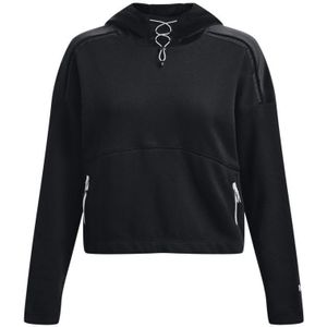 Under Armour UA Journey fleece hoodie voor dames, zwart
