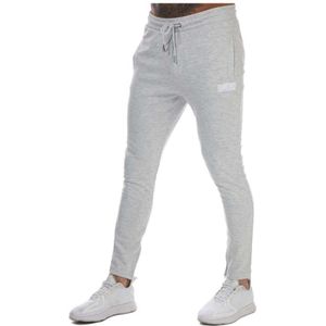 Couture Club nauwsluitende joggingbroek en signature in flockprint voor heren, gemÃªleerd grijs