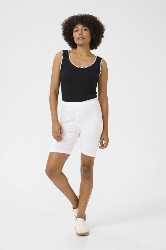 Cream - CRMatilda - Leggings - Wit - Skinny - Kort