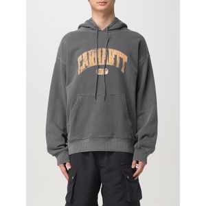 Carhartt Wip - Hooded Library Sweatshirt - Groen - Katoen - Grafische Print