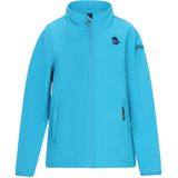 Schmuddelwedda - Softshell Jas - Cyaan Blauw - Jongens