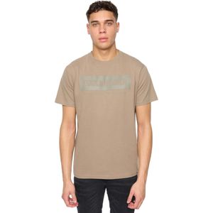 Duck and Cover Heren Chatts T-Shirt (Mokka)