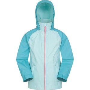Mountain Warehouse Torrent II Waterdichte Jas voor kinderen/Kinderen (Lichtblauw)