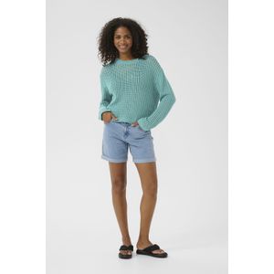 Kaffe - Kasolar Pullover - Gebreid - Groen