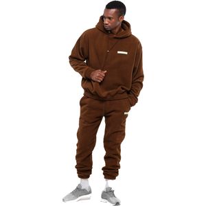 Tom Barron - Oversize Fleece-Trainingsanzug - Fitnessapparatuur