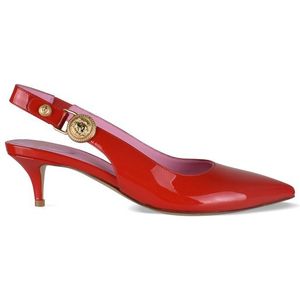 Balmain - Eva - Slingback Pumps - Rood - 5 cm Naaldhak