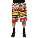 Logo Print Zwemshorts