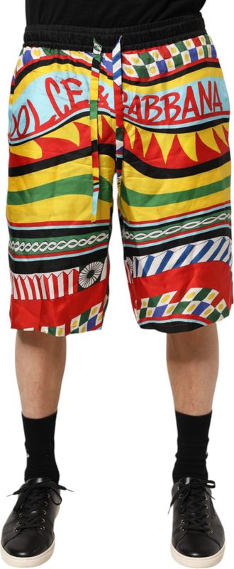 Logo Print Zwemshorts