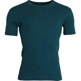 Dolce & Gabbana - T-shirt - Blauw - Katoen - Korte Mouwen - Ronde Hals