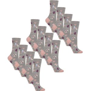 12 paar dames ultra lichte zachte thermosokken