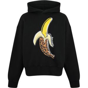 Heren Palm Angels Banana Hoodie in blauw geel