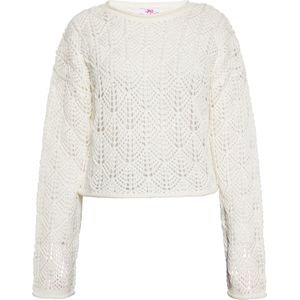 Jumper - Opengewerkt - Grijs - Gebreid