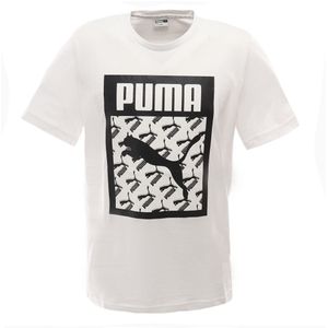 Puma - Logo Fill - T-shirt - Wit