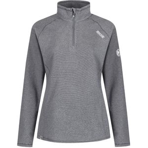 Regatta - Geweldige Outdoor Dames Montes Half Zip Fleece Top (Grijs) - Maat 36