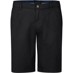 Bermuda - Zwart - 98% Katoen - Achterzakken - Ritssluiting