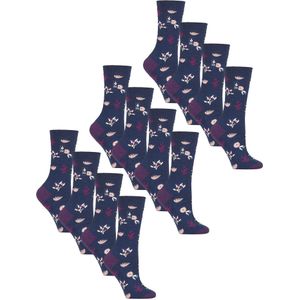 12 Paar Dames Ultra Lite Zachte Thermosokken