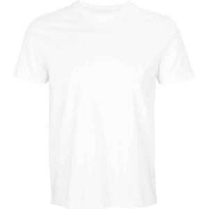 SOLS Unisex volwassen Odyssey gerecycleerd T-shirt (Wit)