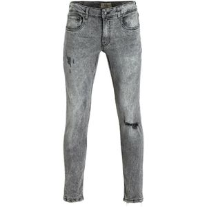 Redefined Rebel Slim Fit Jeans RRStockholm Destroy Dune Grey - Maat 36/32