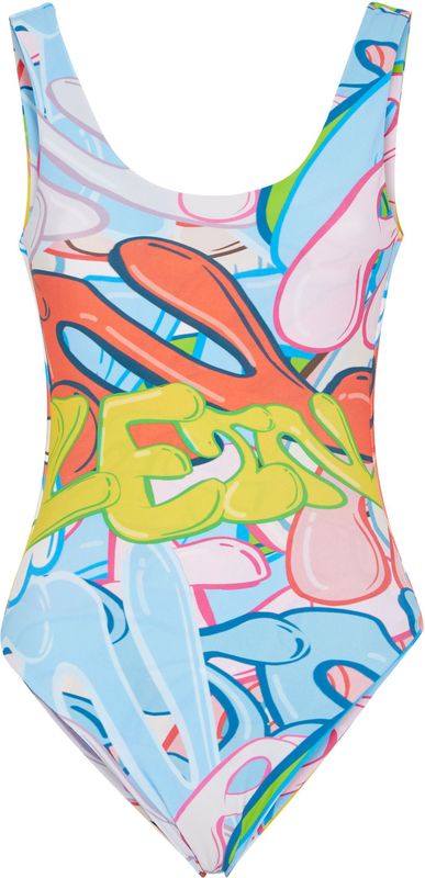 Philipp Plein - Monokini Bombing Graffiti - Badmode - Veelkleurig