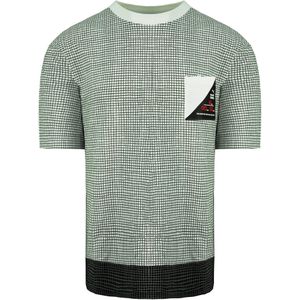 Puma - Korte Mouw Crew Neck - T-shirt - Grijs Wit - Heren