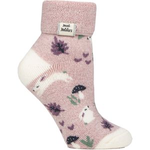 Gezellige Omslagmanchetten Lounge Sokken | Warme Wintersokken voor Dames