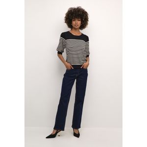 Pullover Classic fit black offwhite