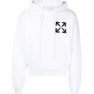 Off-White Single Arrow Oversized White Hoodie