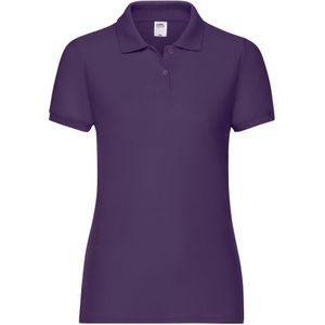 Fruit of the Loom Dames/Dames Lady Fit 65/35 Poloshirt (Paars)