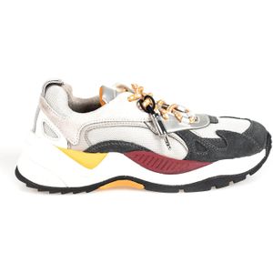 Geox - Heren Veterschoenen - Geel - Leer