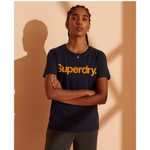 Superdry Flock-T-shirt Voor Dames - Dames - Maat 42