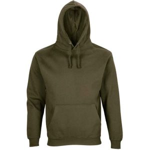 SOLS Unisex Condor Hoodie voor volwassenen (Leger)