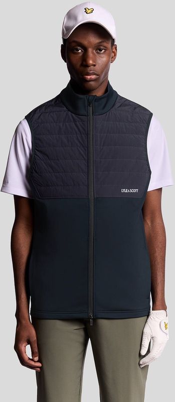 Lyle & Scott Golf Winddicht Vest - Marineblauw