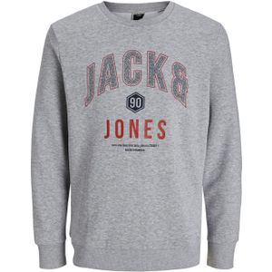 Jack & Jones - Jcothomas Sweat Crew Neck - Heren Sweater - Grijs