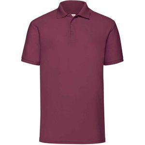 Fruit of the Loom Heren Piqué Polo Shirt (Bourgondië)