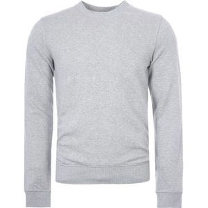 Farah Fulwood Organic sweatshirt met ronde hals voor heren, grijs gemÃªleerd